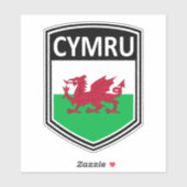 Sticker National - Cymru (Feuille)