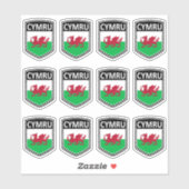 Sticker National - Cymru (Feuille)