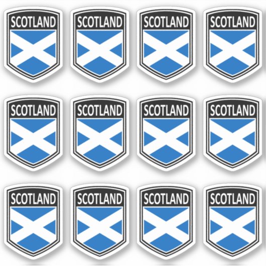 Sticker National - Ecosse (Devant)