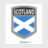 Sticker National - Ecosse (Feuille)