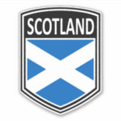Sticker National - Ecosse (Devant)