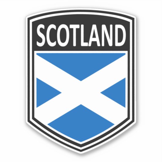 Sticker National - Ecosse (Devant)