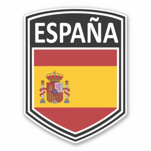 Sticker National - Espagne (Devant)