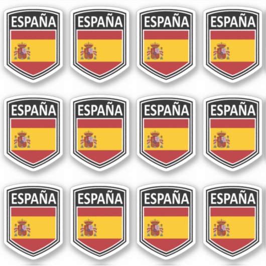 Sticker National - Espagne (Devant)
