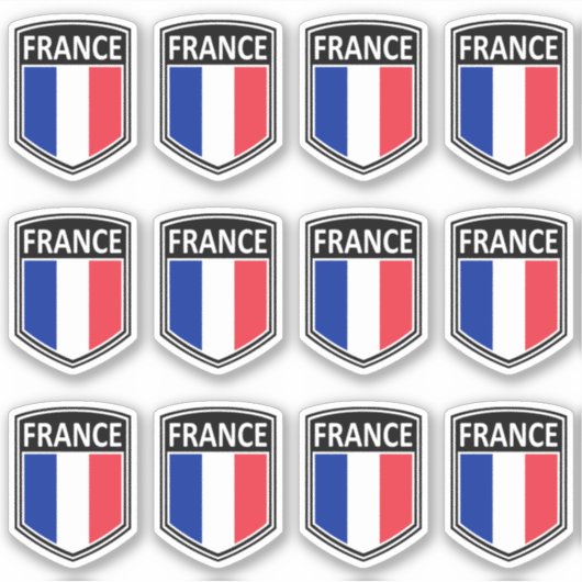 Sticker National - France (Devant)