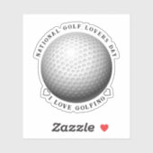 Sticker National Golf Day  Sports (Feuille)
