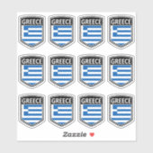 Sticker National - Grèce (Feuille)