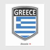 Sticker National - Grèce (Feuille)