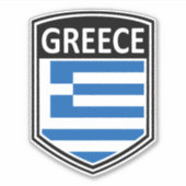 Sticker National - Grèce (Devant)