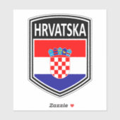 Sticker National - Hrvatska (Feuille)