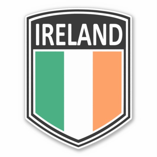 Sticker National - Irlande (Devant)