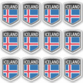 Sticker National - Islande (Devant)