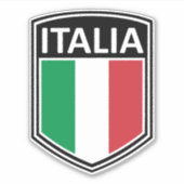 Sticker National - Italia (Devant)
