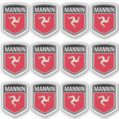 Sticker National - Mannin (Devant)