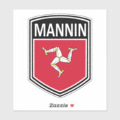 Sticker National - Mannin (Feuille)