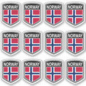 Sticker National - Norvège (Devant)