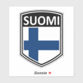 Sticker National - Suomi (Feuille)