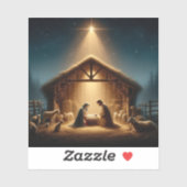 Sticker Nativity (Feuille)