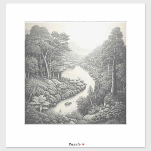 Sticker Nature 16. (Feuille)