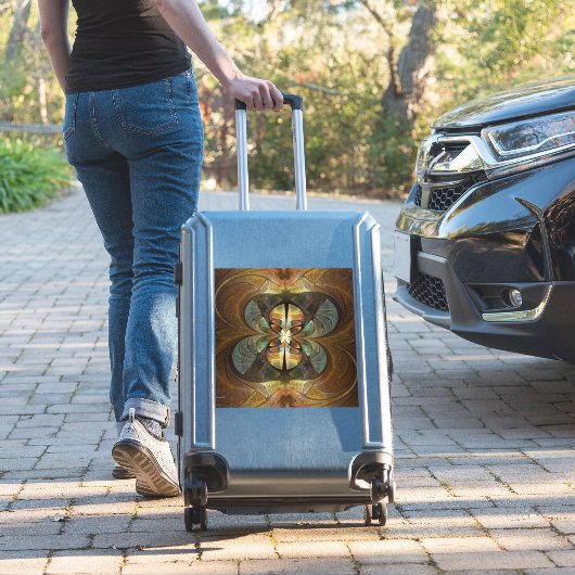 Sticker Natures Matrix Bumble Bee Abstrait (Valise Insitu)
