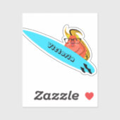 Sticker Naughty Squirrel #1122 Surf (Feuille)