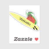 Sticker Naughty Squirrel #1201 Surf (Feuille)