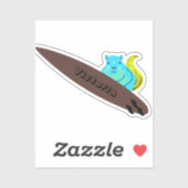 Sticker Naughty Squirrel #1298 Surf (Feuille)