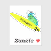 Sticker Naughty Squirrel #1598 Surf (Feuille)