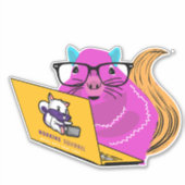 Sticker Naughty Squirrel #16 (Devant)