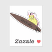 Sticker Naughty Squirrel #1667 Surf (Feuille)