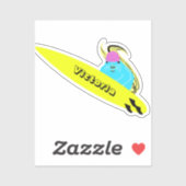 Sticker Naughty Squirrel #1684 Surf (Feuille)