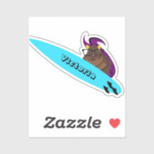 Sticker Naughty Squirrel #1724 Surf (Feuille)