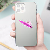 Sticker Naughty Squirrel #1828 Surfing (Téléphone)