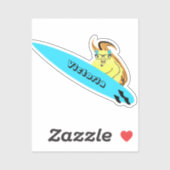 Sticker Naughty Squirrel #1863 Surf (Feuille)