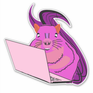 Sticker Naughty Squirrel #190