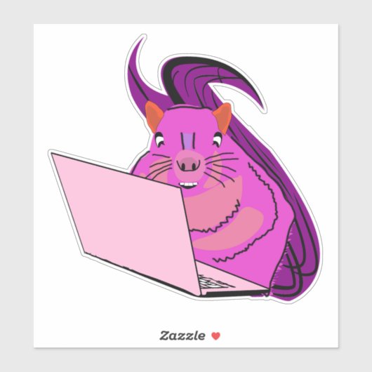 Sticker Naughty Squirrel #190 (Feuille)