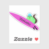 Sticker Naughty Squirrel #1927 Surf (Feuille)