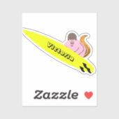 Sticker Naughty Squirrel #1994 Surf (Feuille)