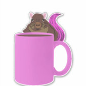 Sticker Naughty Squirrel #202 (Devant)