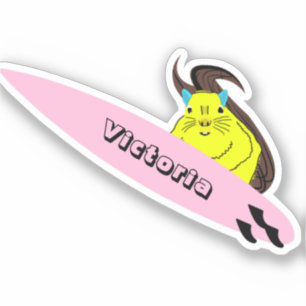 Sticker Naughty Squirrel #2122 Surf