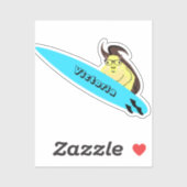 Sticker Naughty Squirrel #2217 Surf (Feuille)