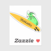 Sticker Naughty Squirrel #2325 Surf (Feuille)