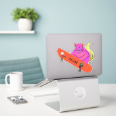 Sticker Naughty Squirrel #298 Brett Skateboard (Ordinateur portable sur le bureau)