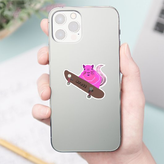 Sticker Naughty Squirrel #367 Brett Skateboard (Téléphone)