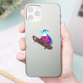 Sticker Naughty Squirrel #395 Brett Skateboard (Téléphone)