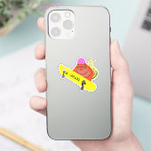 Sticker Naughty Squirrel #446 Brett Skateboard (Téléphone)