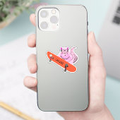 Sticker Naughty Squirrel #500 Brett Skateboard (Téléphone)