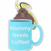 Sticker Naughty Squirrel #524 Coffee Cup (Devant)