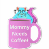 Sticker Naughty Squirrel #528 Coffee Cup (Devant)