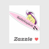 Sticker Naughty Squirrel #579 Surf (Feuille)